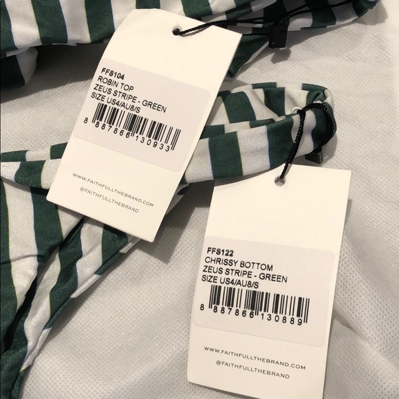 Faithfull the Brand Robin & Chrissy Bikini NWT - Picture 7 of 7